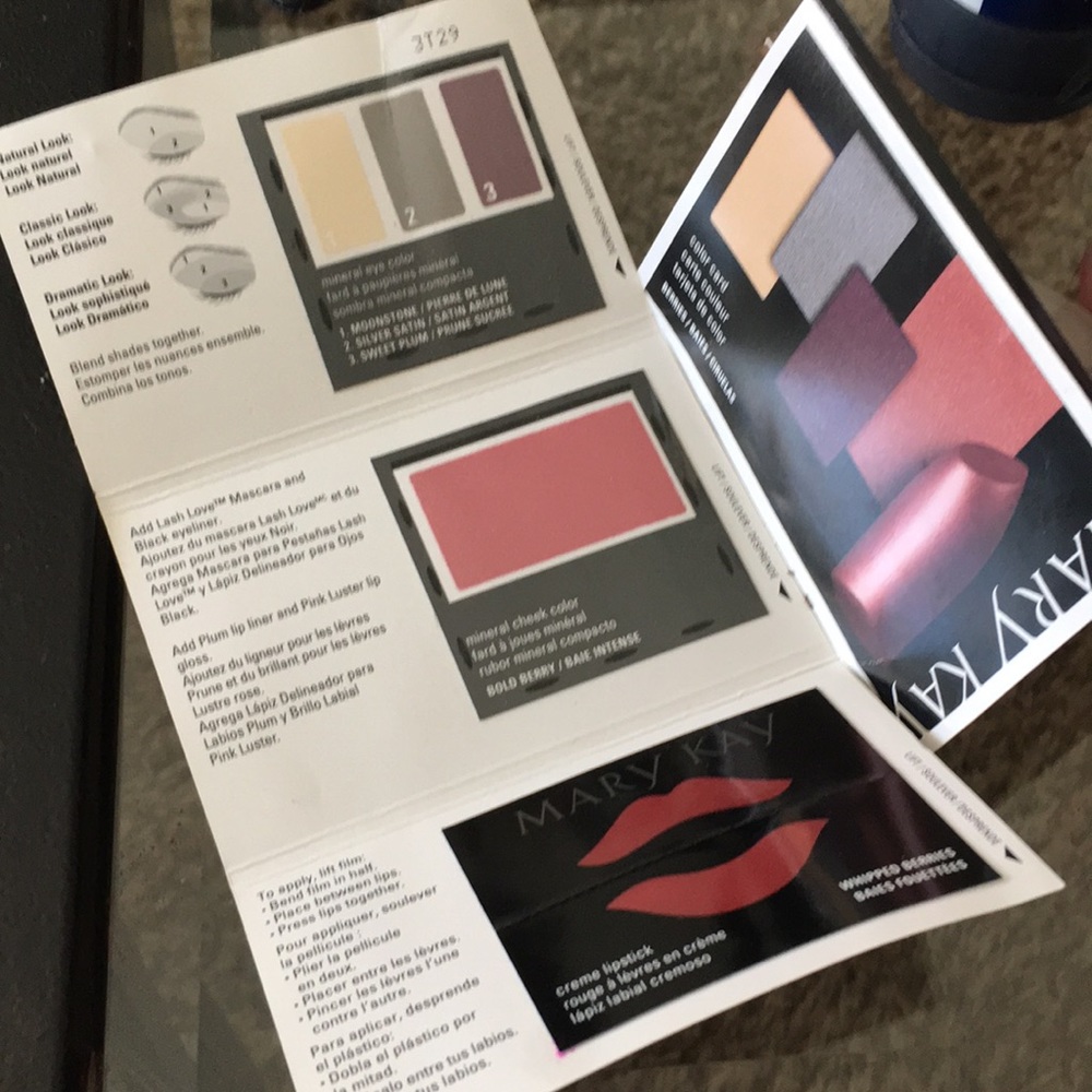 Color Card Mary Kay